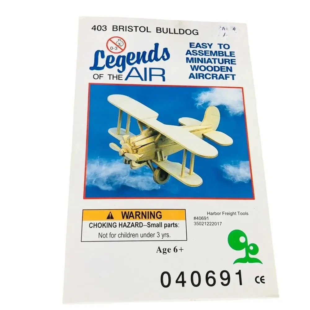 5 for $25| Legends Of‎ The Air #402 Albatros DV Wooden Aircraft Model kit